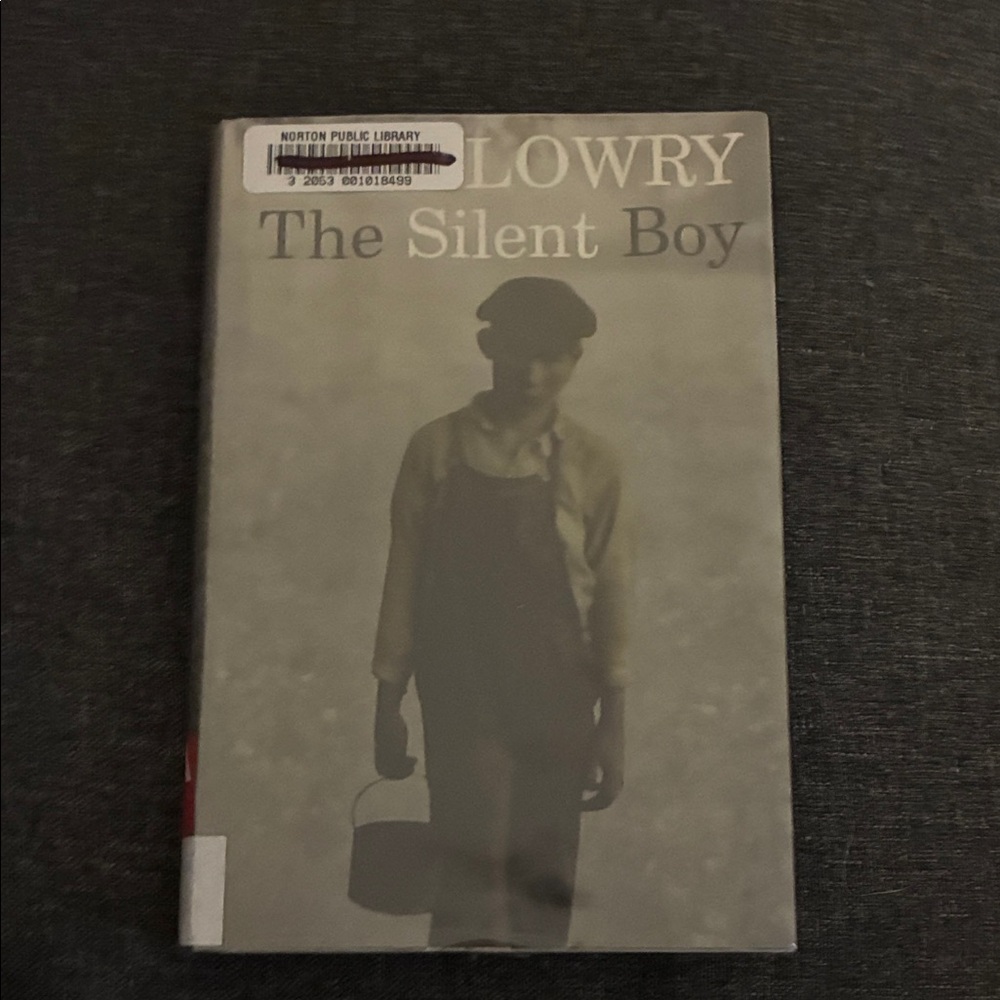 The Silent Boy by Lois Lowry - Gray Cover